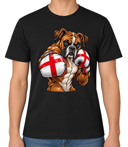 Boxer cane bandiera
