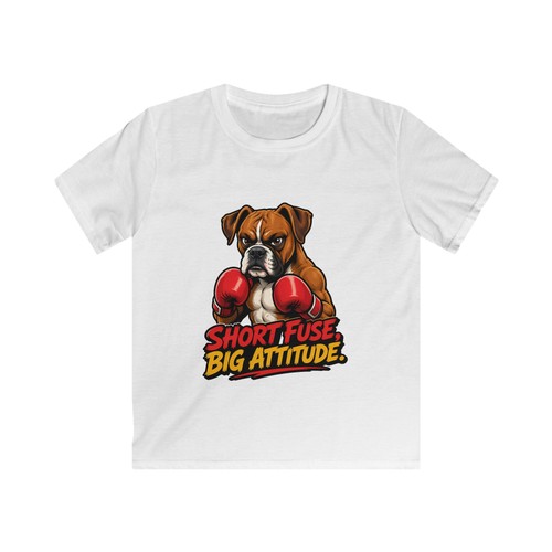 Boxer cane cartone - , animato