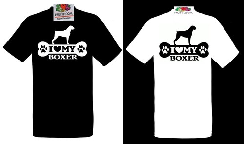 Shirt cane boxer osso - t-shirt, boxer.