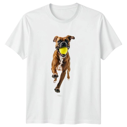 Boxer cane con - palla, tennis