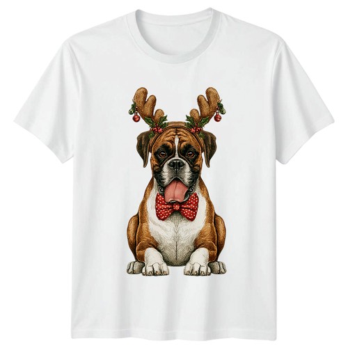 Carino boxer natalizio vintage