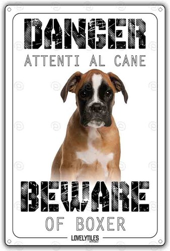 Cartello attenti cane - attenti,