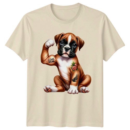 Boxer cucciolo amore - boxer, mamma