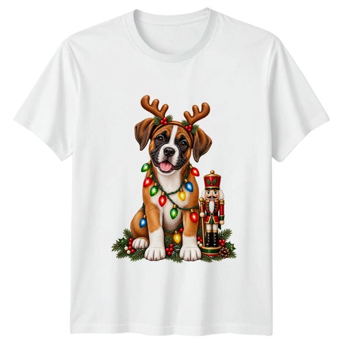 Carino boxer natalizio - carino,