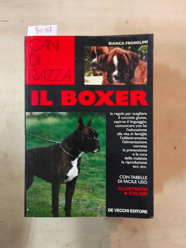 Boxer cani razza - il, di